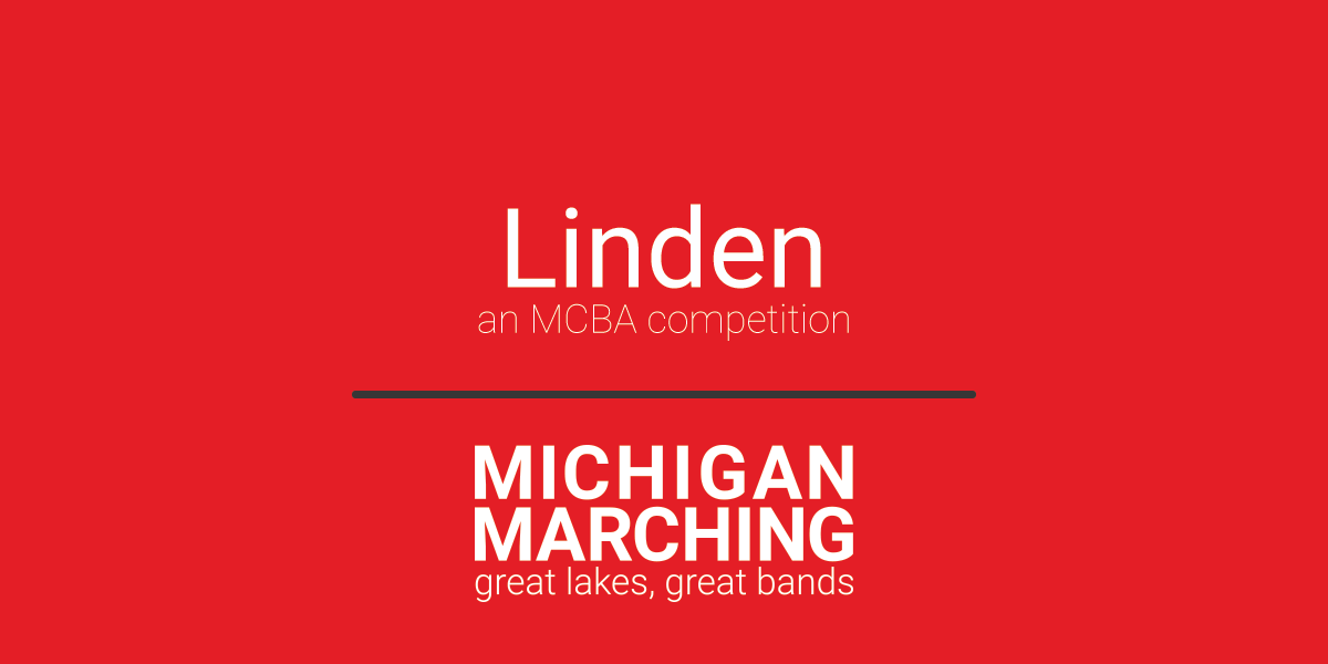Linden Marching Competition